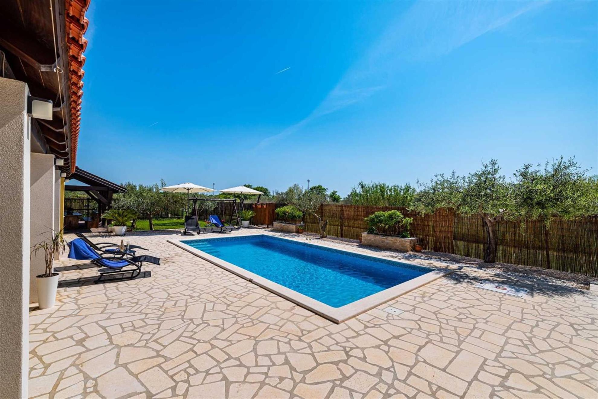 Apartment House Simoni With Pool, Zadar County Privlaka  Extérieur photo